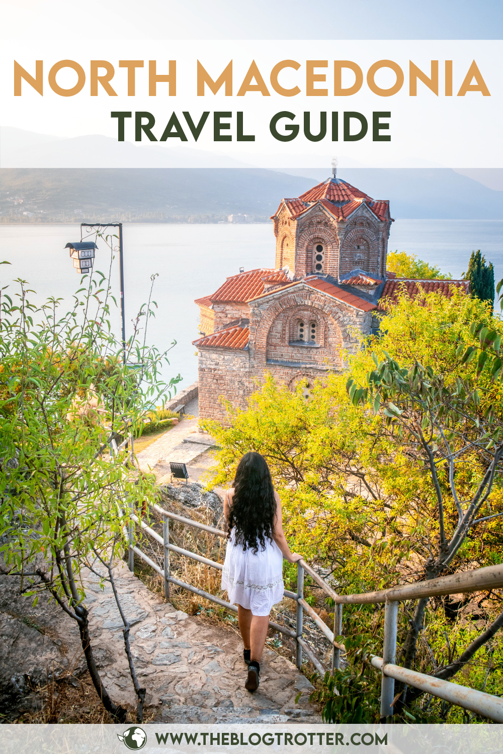 North Macedonia travel - Pinterest visual